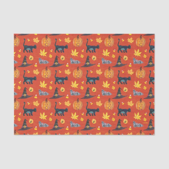 Eric Carle | Caterpillar Halloween Pattern Tissue Paper (Front)