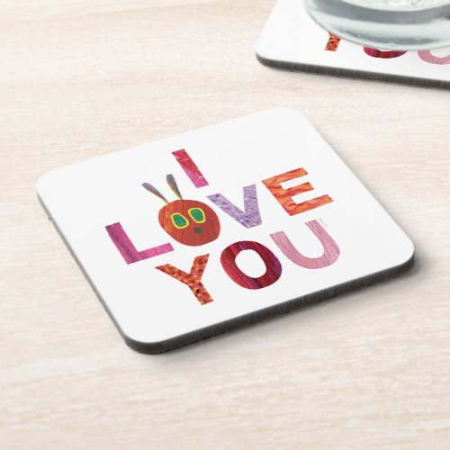 Eric Carle  Caterpillar I Love You Beverage Coaster