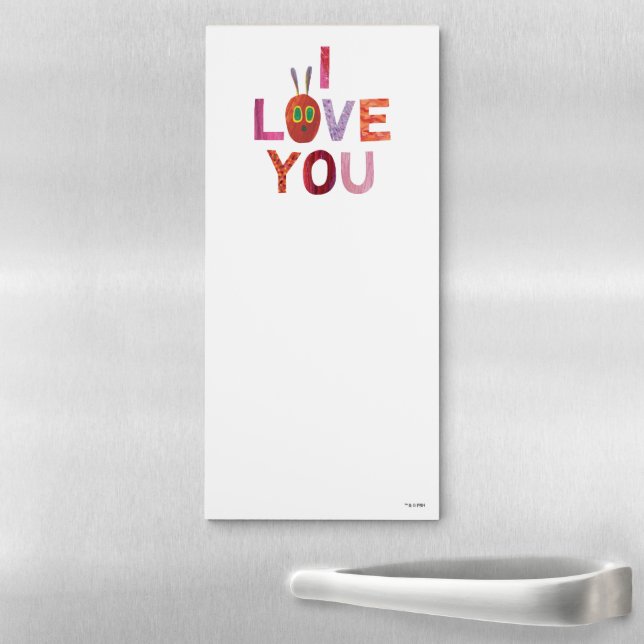 Eric Carle | Caterpillar I Love You Magnetic Notepad (In Situ)