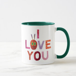 Eric Carle Caterpillar I Love You Mug