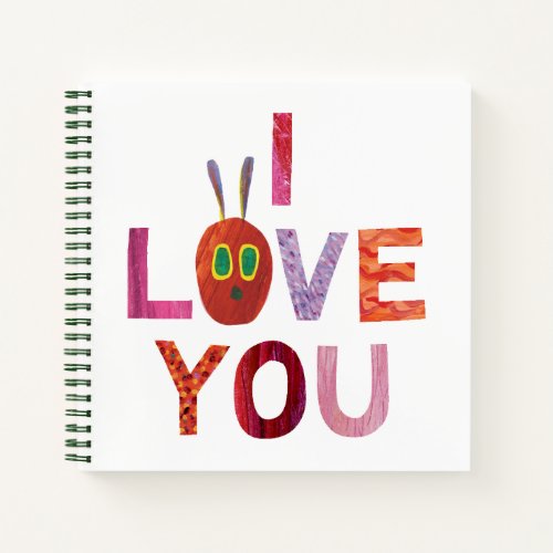Eric Carle  Caterpillar I Love You Notebook