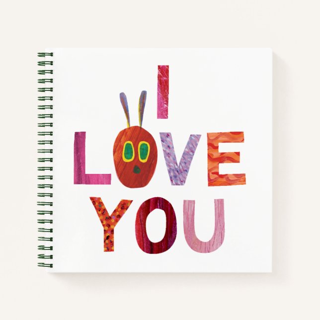 Eric Carle | Caterpillar I Love You Notebook (Front)