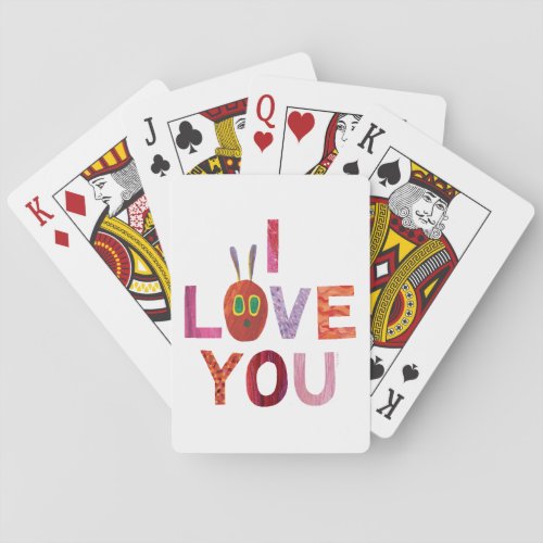 Eric Carle  Caterpillar I Love You Playing Cards