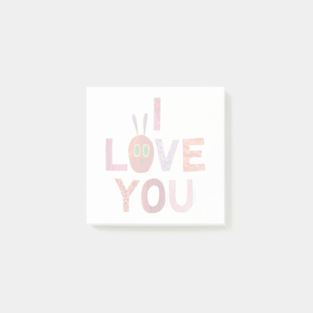 Eric Carle | Caterpillar I Love You Post-it Notes (Front)