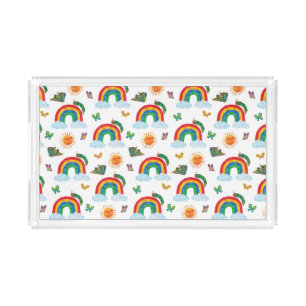 Eric Carle Caterpillar to Rainbow Butterfly Acrylic Tray