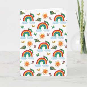 Eric Carle   Caterpillar to Rainbow Butterfly Card