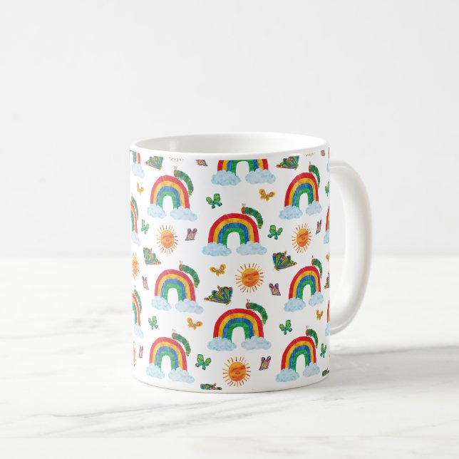 Eric Carle | Caterpillar to Rainbow Butterfly Coffee Mug (Front Right)