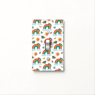 Eric Carle Caterpillar to Rainbow Butterfly Light Switch Cover