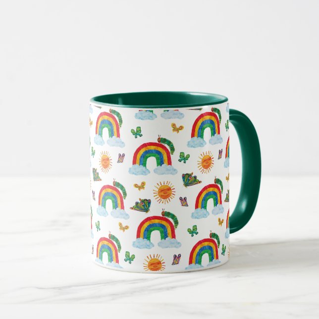 Eric Carle | Caterpillar to Rainbow Butterfly Mug (Front Right)