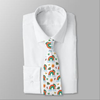 Eric Carle | Caterpillar to Rainbow Butterfly Neck Tie