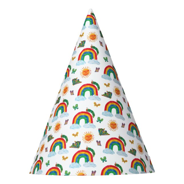 Eric Carle | Caterpillar to Rainbow Butterfly Party Hat (Front)
