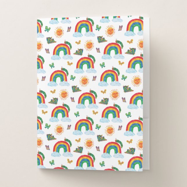 Eric Carle | Caterpillar to Rainbow Butterfly Pocket Folder (Front)