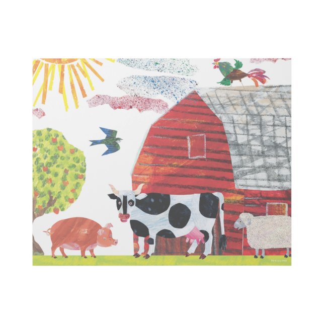 Eric Carle | Colorful Farm Scene Gallery Wrap (Front)