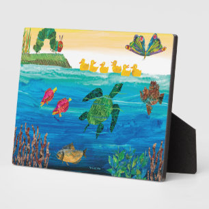 Eric Carle Colorful Pond Scene Plaque
