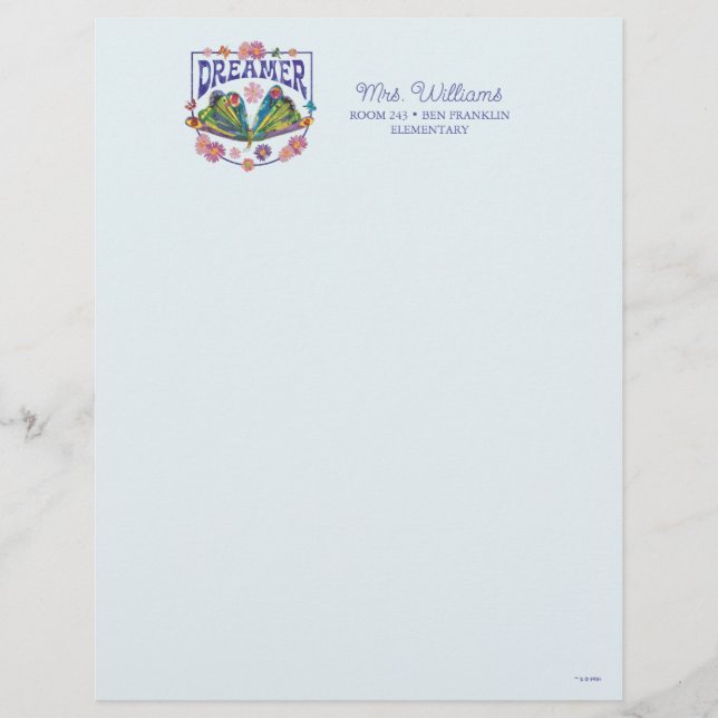 Eric Carle | Dreamer Letterhead (Front)