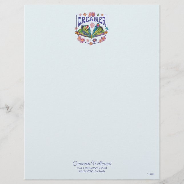 Eric Carle | Dreamer Letterhead (Front)