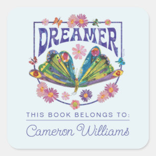 Eric Carle Dreamer Square Sticker