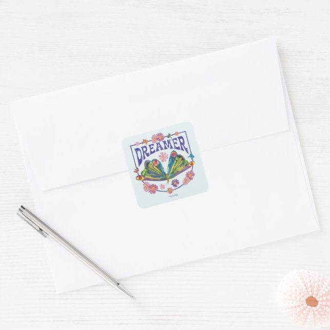 Eric Carle | Dreamer Square Sticker (Envelope)