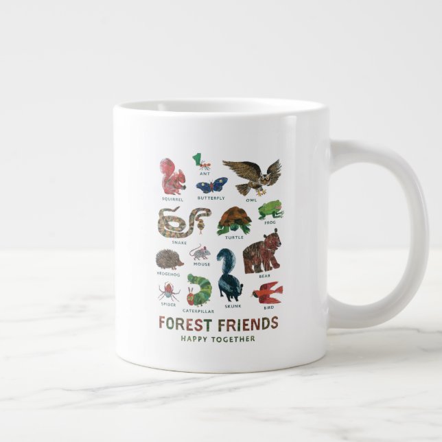 Eric Carle | Forest Friends Happy Together Giant Coffee Mug (Right)