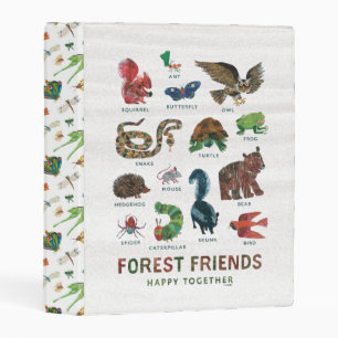 Eric Carle Forest Friends Happy Together Mini Binder