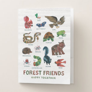Eric Carle Forest Friends Happy Together Pocket Folder
