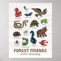 Eric Carle | Forest Friends Happy Together