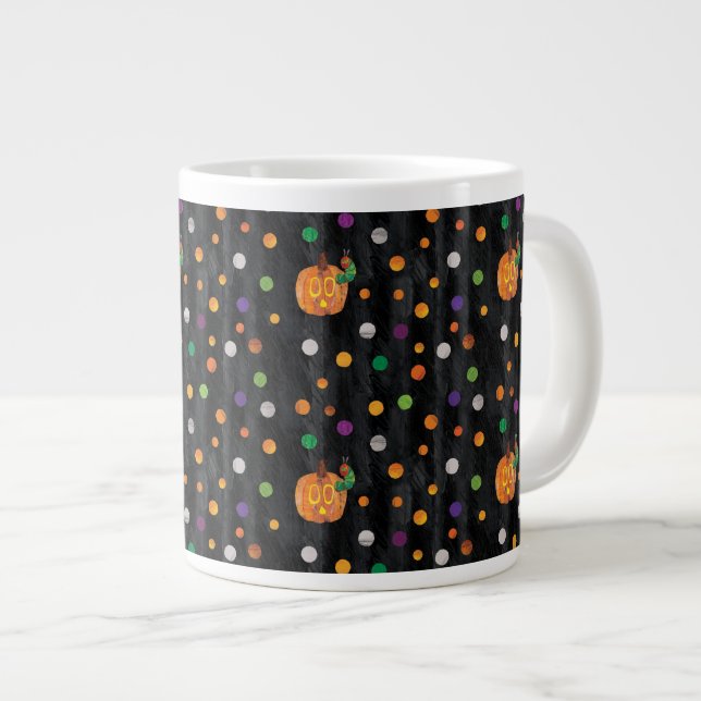 Eric Carle | Halloween Polka Dot Pattern Giant Coffee Mug (Front Right)