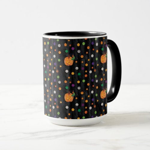 Eric Carle  Halloween Polka Dot Pattern Mug