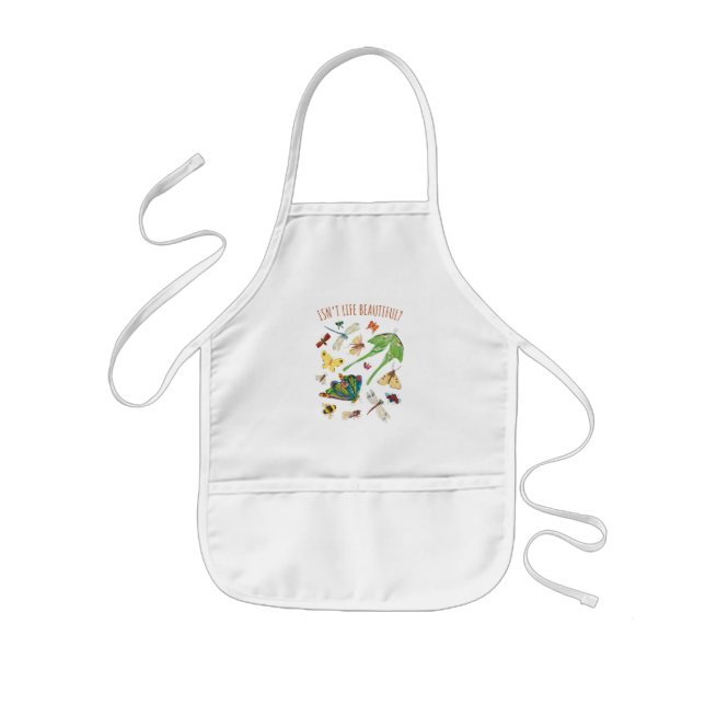 Eric Carle | Isn’t Life Beautiful Kids' Apron (Front)