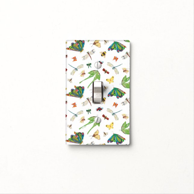 Eric Carle | Isn't Life Beautiful? Pattern Light Switch Cover (In Situ)