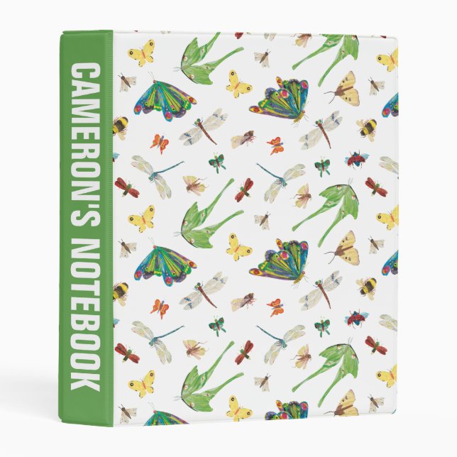 Eric Carle | Isn't Life Beautiful? Pattern Mini Binder (Front/Spine)