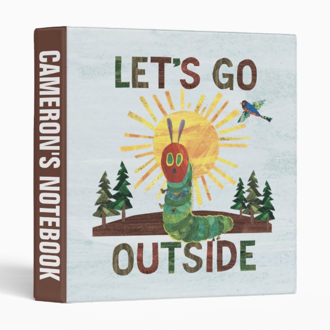 Eric Carle | Let’s Go Outside 3 Ring Binder (Front/Spine)