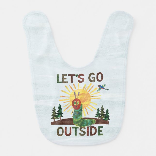 Eric Carle | Let’s Go Outside Baby Bib (Front)