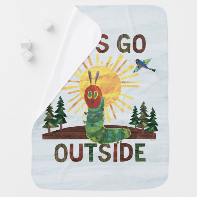 Eric Carle | Let’s Go Outside Baby Blanket (In Situ)