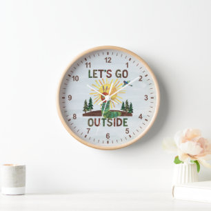 Eric Carle Let’s Go Outside Clock
