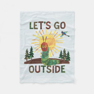 Eric Carle Let’s Go Outside Fleece Blanket