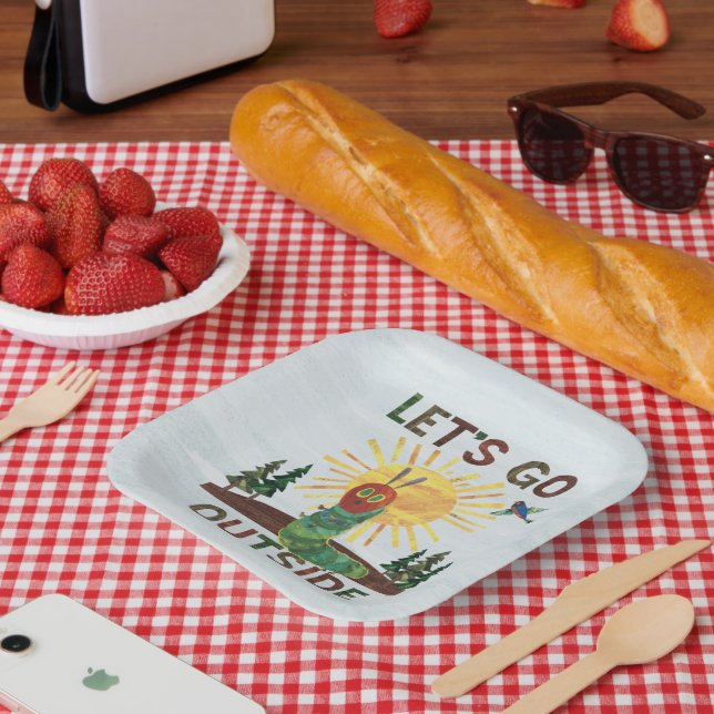 Eric Carle | Let’s Go Outside Paper Plates (Picnic)