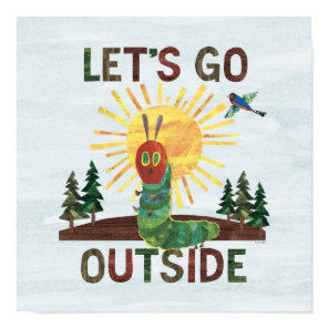 Eric Carle | Let’s Go Outside Poster