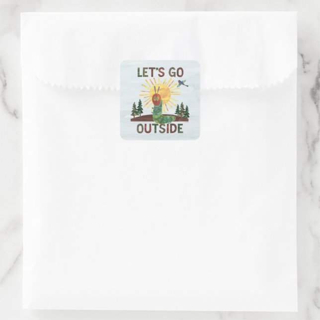 Eric Carle | Let’s Go Outside Square Sticker (Bag)