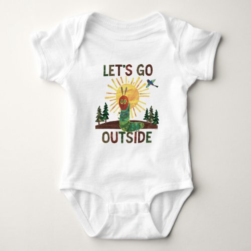 Eric Carle  Lets Go Outside Baby Bodysuit