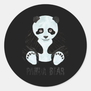 Eric Carle Panda Bear Classic Round Sticker