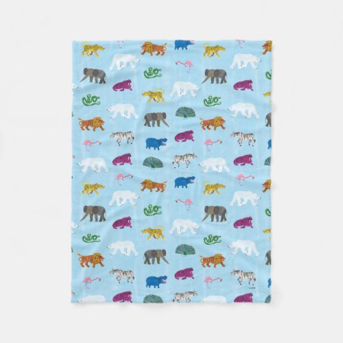 Eric Carle  Polar Bear _ Winter Friends Fleece Blanket