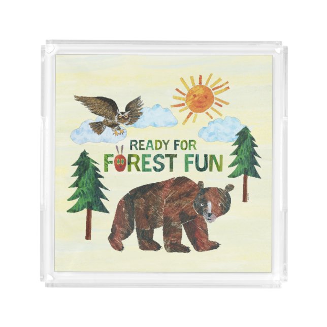 Eric Carle | Ready for Forest Fun Acrylic Tray (Front)