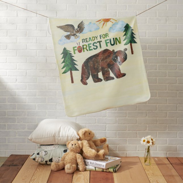 Eric Carle | Ready for Forest Fun Baby Blanket (In Situ)