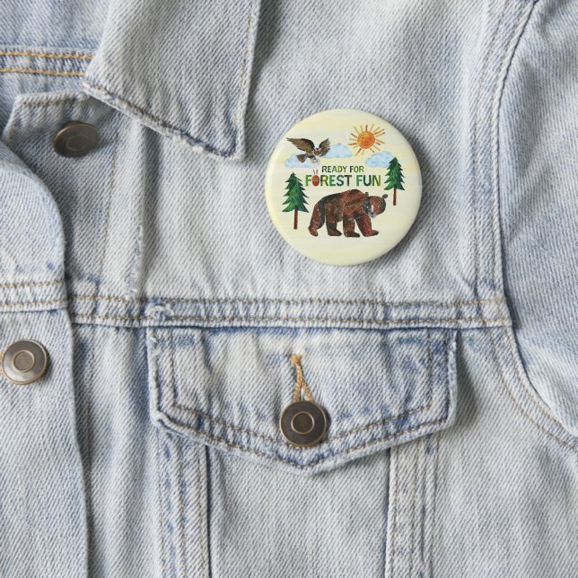 Eric Carle | Ready for Forest Fun Button (In Situ)