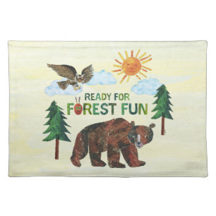 Eric Carle Ready for Forest Fun Cloth Placemat