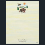 Eric Carle | Ready for Forest Fun Letterhead<br><div class="desc">Get ready for an adventure with Eric Carle’s Ready for Forest Fun design! This playful and vibrant artwork features an ensemble of cheerful forest animals, depicted in Carle’s signature hand-painted style, surrounded by lush greenery and whimsical details. The phrase "Ready for Forest Fun" adds a sense of excitement and joy,...</div>