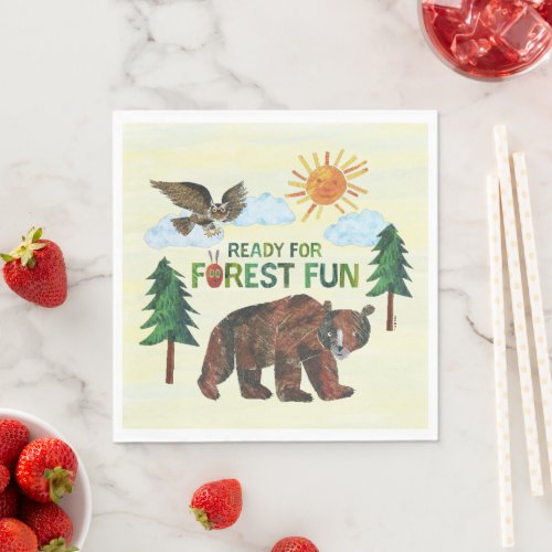 Eric Carle  Ready for Forest Fun Napkins