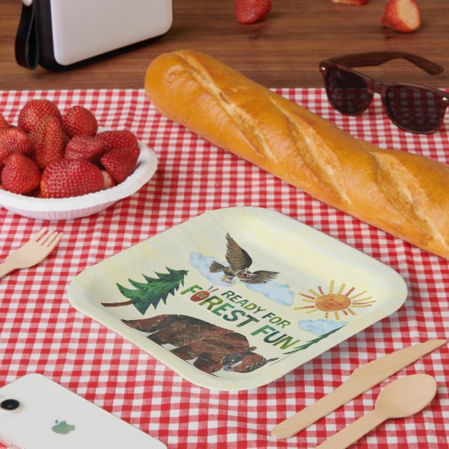 Eric Carle | Ready for Forest Fun Paper Plates (Picnic)
