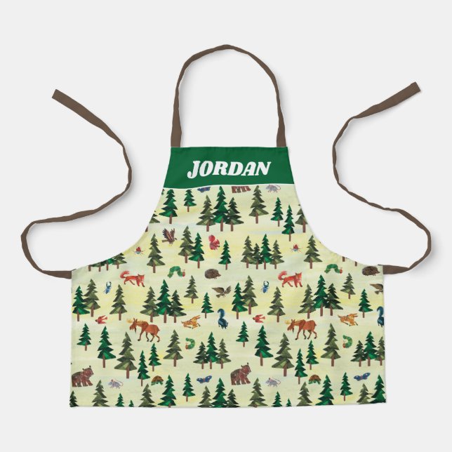 Eric Carle | Ready for Forest Fun Pattern Apron (Front)